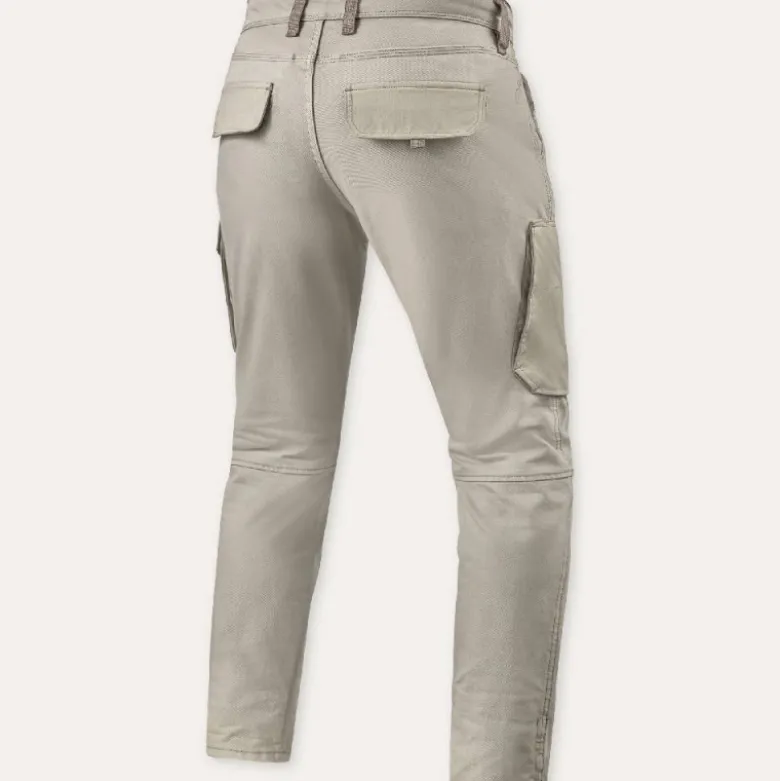 Pantalone In Tessuto Cargo Revit Brant Slim Sabbia Standard L34