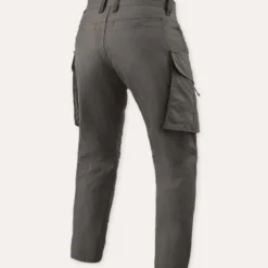 Pantalone In Tessuto Cargo Revit Tristan Tapered Nero Oliva Standard L34
