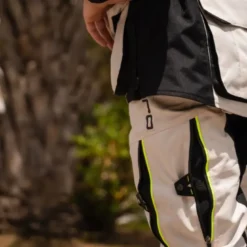 Pantalone in Tessuto OJ Escaper Ghiaccio Grigio Giallo