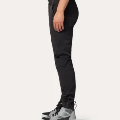 Pantalone In Tessuto Revit Chino Terry Skinny Nero L32 Accorciato