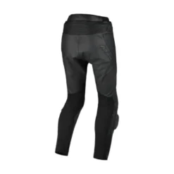Pantaloni Donna In Pelle Macna Ovita Nero Allungato