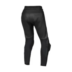 Pantaloni Donna In Pelle Macna Vario Nero Accorciato