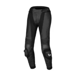 Pantaloni Donna In Pelle Macna Vario Nero Accorciato