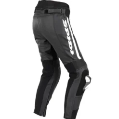 Pantaloni Donna in Pelle Spidi Rr Pro 2 Lady Nero Bianco