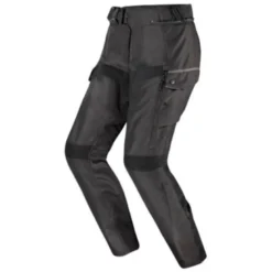 Pantaloni Donna in Tessuto Ls2 Travel Nero Grigio Standard