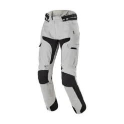 Pantaloni Donna In Tessuto Macna Novado Grigio Chiaro Allungato