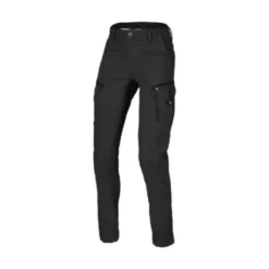Pantaloni Donna In Tessuto Macna Takar Nero Accorciato