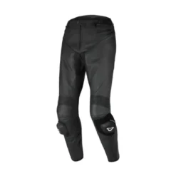Pantaloni In Pelle Macna Ovito Nero Allungato