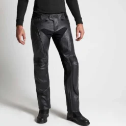 Pantaloni in Pelle Spidi Rr Naked Nero