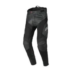 Pantaloni In Tessuto Cargo Macna Qargon Tapered Nero Accorciato