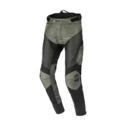 Pantaloni In Tessuto Cargo Macna Qargon Tapered Verde Nero Accorciato