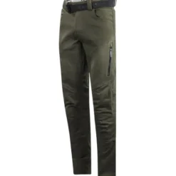 Pantaloni in Tessuto Ls2 Straight Verde Oliva