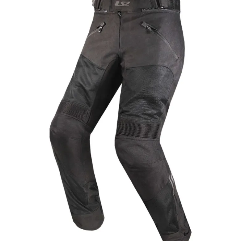 Pantaloni in Tessuto Ls2 Vento Nero