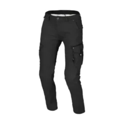 Pantaloni In Tessuto Macna Takar Nero Accorciato
