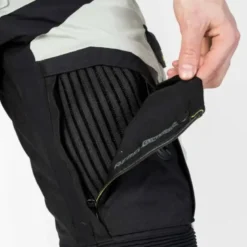 Pantaloni In Tessuto Rebelhorn Patrol Grigio Nero Giallo Fluo