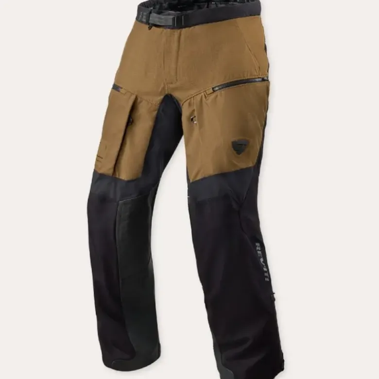 Pantaloni in Tessuto Revit Continent 2 Marrone Nero Accorciato