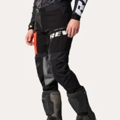 Pantaloni In Tessuto Revit Lejano Nero Rosso Standard