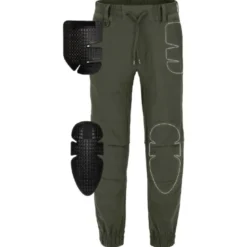 Pantaloni in Tessuto Spidi Moto Jogger Militare