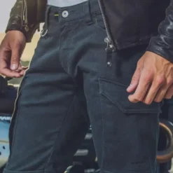 Pantaloni in Tessuto Spidi Pathfinder Cargo Nero