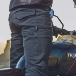 Pantaloni in Tessuto Spidi Pathfinder Cargo Nero