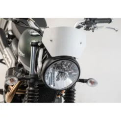 Parabrezza Argento. Triumph Street Scrambler 900 (16-).