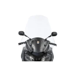 Parabrezza Isotta Alta Protezione Senza Serigrafia Per Mp3 400 Hpe-Sport 2023- E 530 2023- Fumè Chiaro