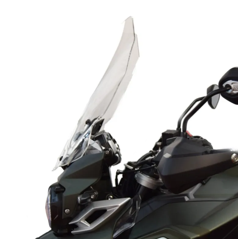 Parabrezza Isotta Che Monta per Triumph Tiger Xc Explorer 1200 Fumé Chiaro