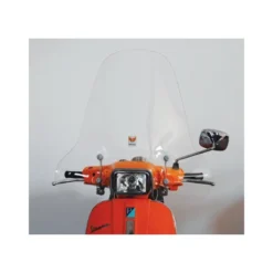 Parabrezza Isotta Classic - Kit Completo Cod. Cls360 Con Supporto A/728 PARABREZZA MEDIA PROTEZIONE PER Vespa 50 - 125 - 150