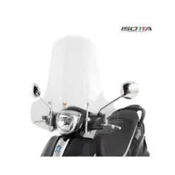 Parabrezza Isotta Classic per Liberty 50 - 125 - 150 Dal 2016 - Kit Completo Cod. Cls4192 Con Supporto A/766