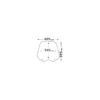 Parabrezza Isotta Di Ricambio Trasparente Per Honda Sh 125I-150I 2005 - 2008 Trasparente