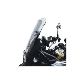 Parabrezza Isotta Media Protezione per BMW F 850 Gs Su Attacchi E Telaio Originale Fumé Chiaro