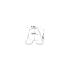 Parabrezza Isotta Media Protezione per Sym Fiddle Iii 50 - 125 - 200 Cc 2015 -