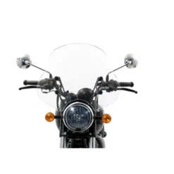 Parabrezza Isotta Medio Per Royal Enfield Meteor 350 Fireball 2021- Trasparente