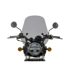 Parabrezza Isotta Medio per Royal Enfield Super Meteor 650 Fumé Chiaro