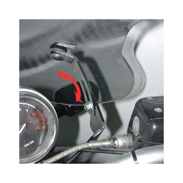 Parabrezza Isotta Sportivo A Inclinazione Variabile per BMW R1150 R dal 1999 al 2006 Trasparente