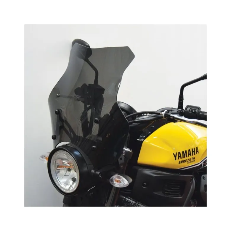 Parabrezza Isotta Touring Media Protezione Per Yamaha Xsr 700 2016-2020 Fumè Scuro