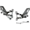 Pedane Regolabili Con Poggiapiede Snodato FTRBM007W Lightech