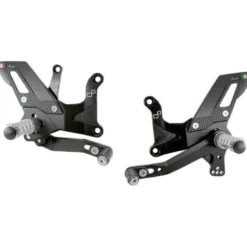 Pedane Regolabili Con Poggia Piedi Fissi - Track Use  FTRKA014 Lightech