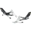 Pedane Regolabili con Poggiapiedi Snodati FTRAP007W Lightech