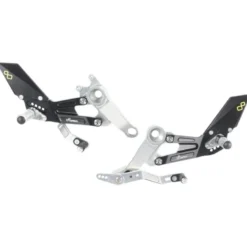 Pedane Regolabili con Poggiapiedi Snodati FTRAP007W Lightech