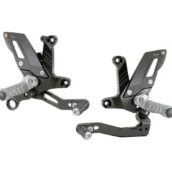 Pedane Regolabili Con Poggiapiedi Snodati  FTRKT004W Lightech