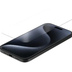 Pellicola Protettiva In Vetro Temperato Quad Lock Per Iphone 15 E Iphone 15 Pro