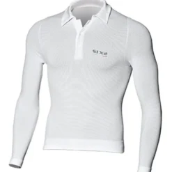 Polo Intima Tecnica Termica Sixs POL2 Bianco Carbon