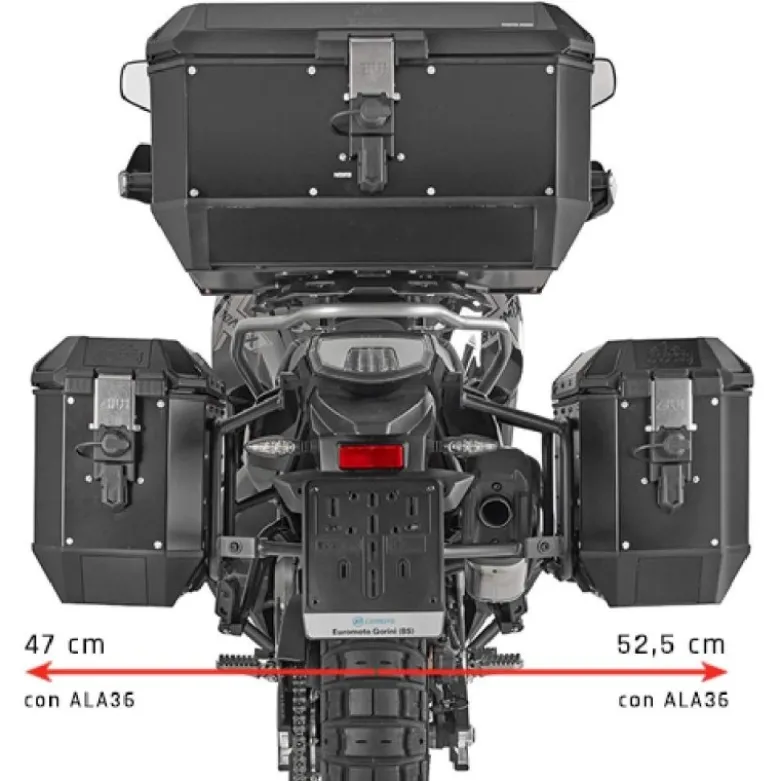 Portavaligie Laterale Givi Monokey PLO9230MK