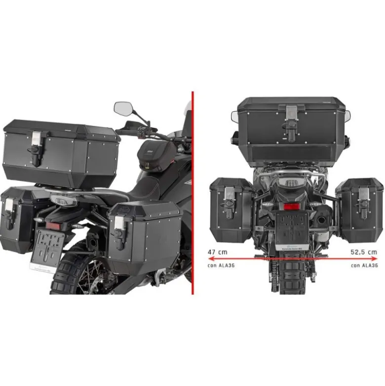 Portavaligie Laterale Givi Monokey PLO9230MK