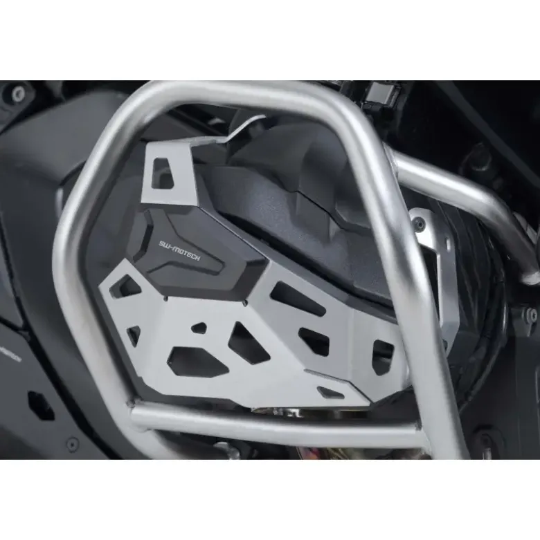 Protezione Del Cilindro Argento/Nero. Bmw R 1300 Gs (23-).