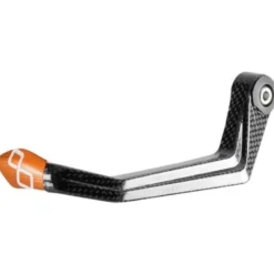 Protezione Leva Frizione in Carbonio/ Terminale Colorato - Interasse 132 mm Arancione ISS116LCARA Lightech