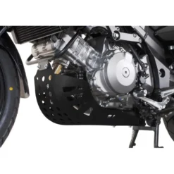 Protezione motore Nero. Suzuki DL 1000 V-Strom/Kawasaki KLV1000