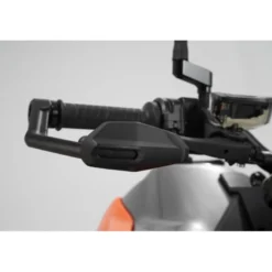 Protezioni della leva con deflettore vento Nero. KTM 790/890 Duke, 1290 Super Duke R.