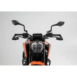 Protezioni della leva con deflettore vento Nero. KTM 790/890 Duke, 1290 Super Duke R.